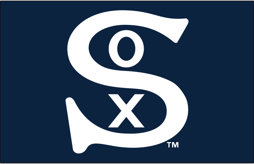 Chicago White Sox Script Logo Light Iron-on Stickers (Heat Transfers), D-Model: HTS-MLB-CWS-S1951-01