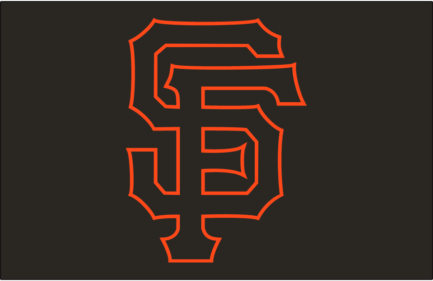 70s San Francisco Giants Fever Glitter Iron On Baseball Logo t